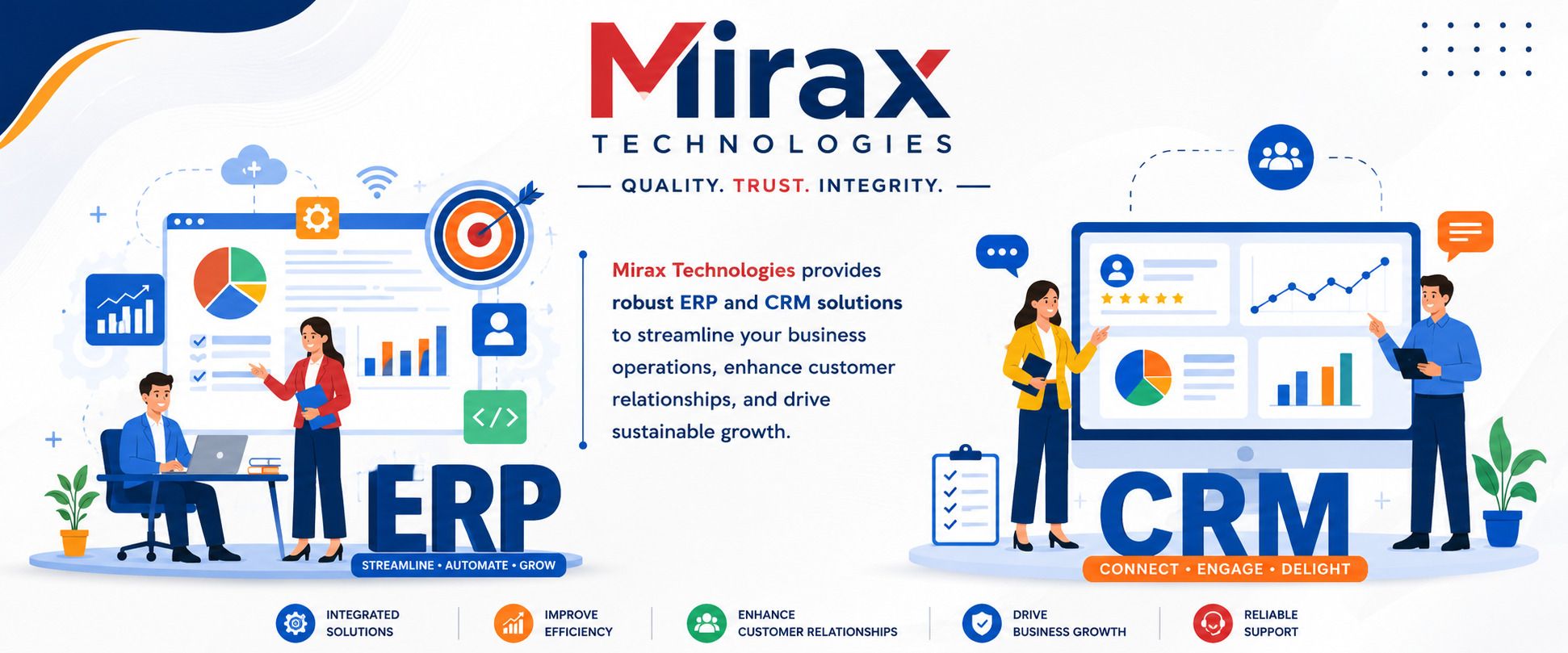 ERP & CRM Solutions Service