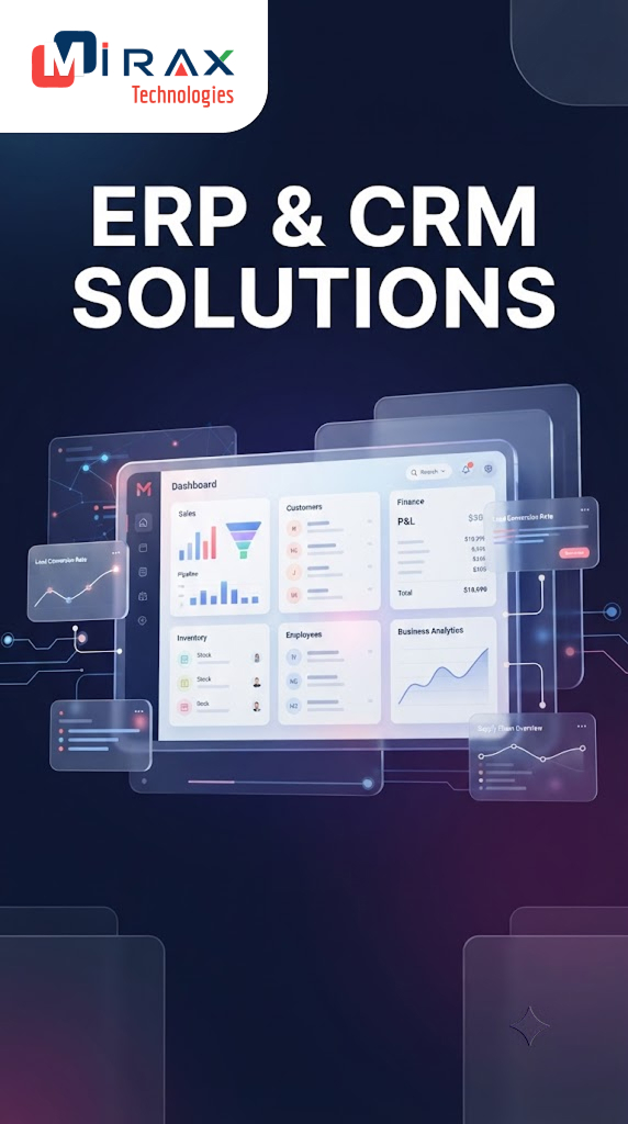 Mirax team developing ERP and CRM solutions